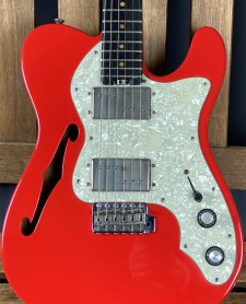 N Zaganin TL Custom Thinline Fiesta Red